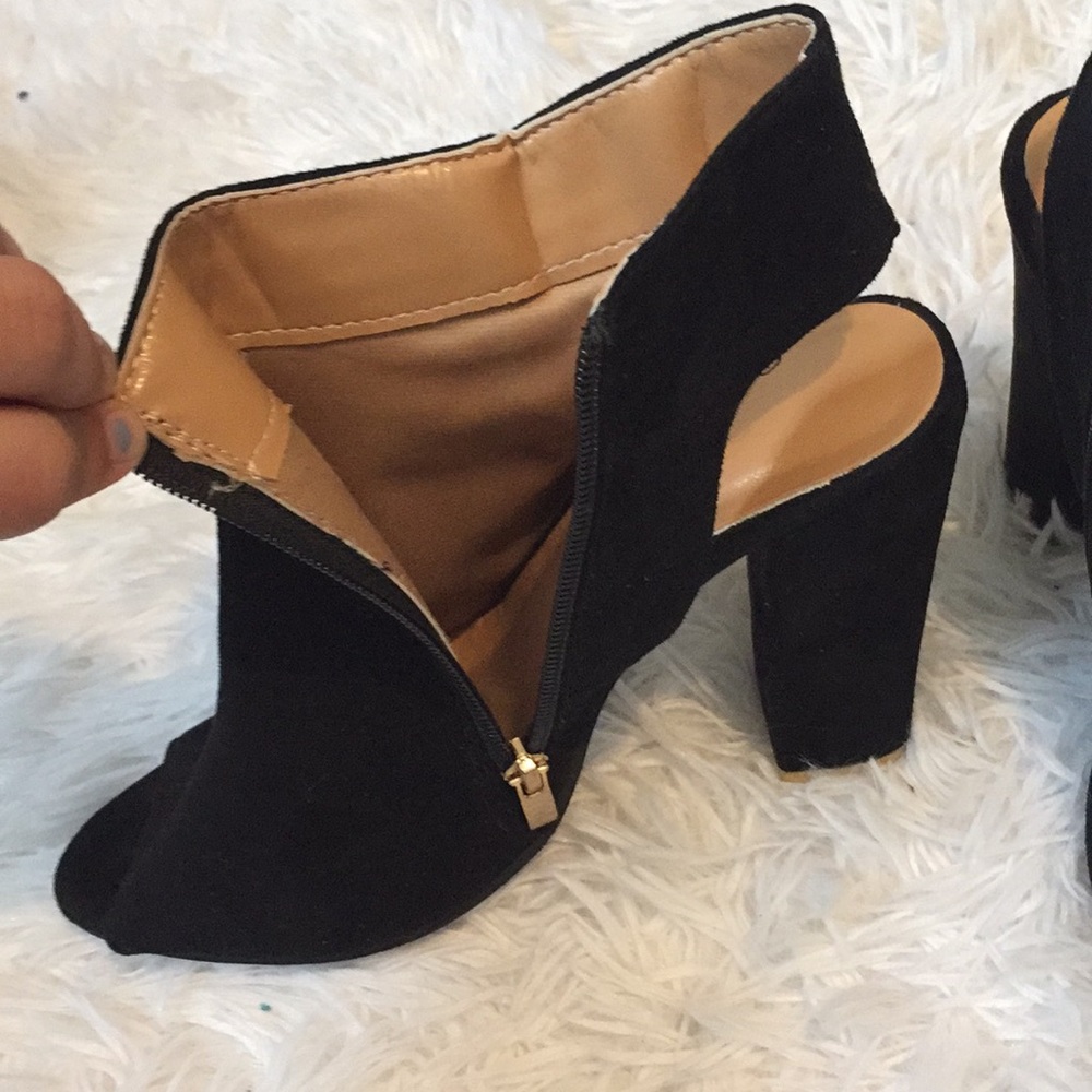 Open toe chunky heels - Picture 8 of 9
